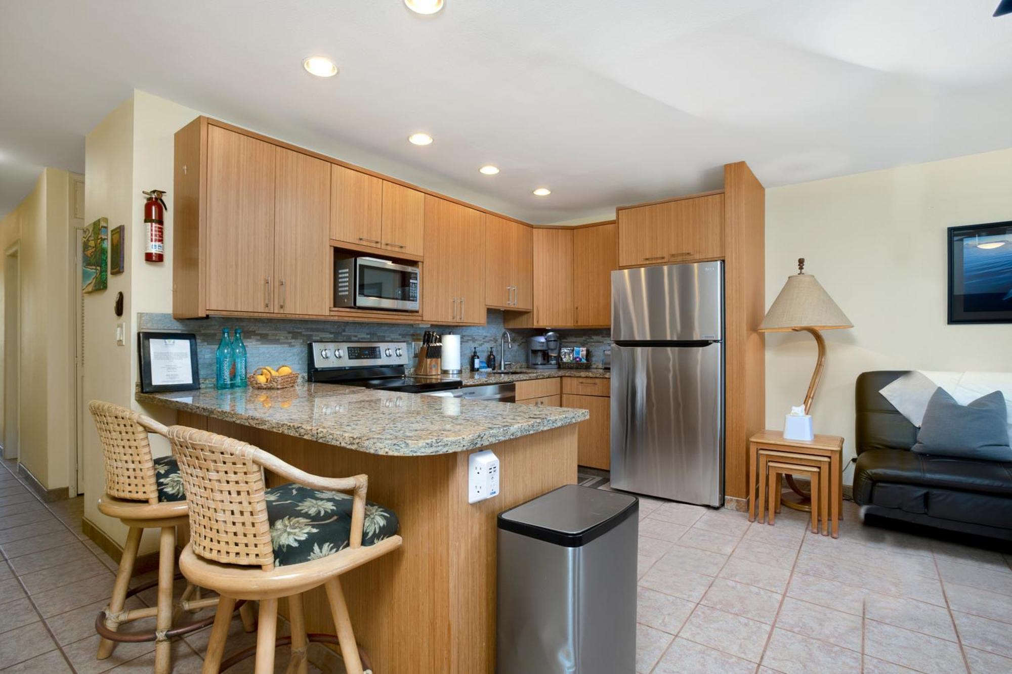 Beautiful 2Br 2Ba With Panoramic Ocean Views, Wifi, Free Parking! Kihei Extérieur photo